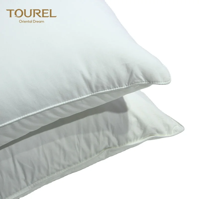 Proveedor Mayorista de Almohadas para Cama Almohada Econ&oacute;mica de Relleno de Microfibra de Poli&eacute;ster Blanco para Hotel/hospital/hogar