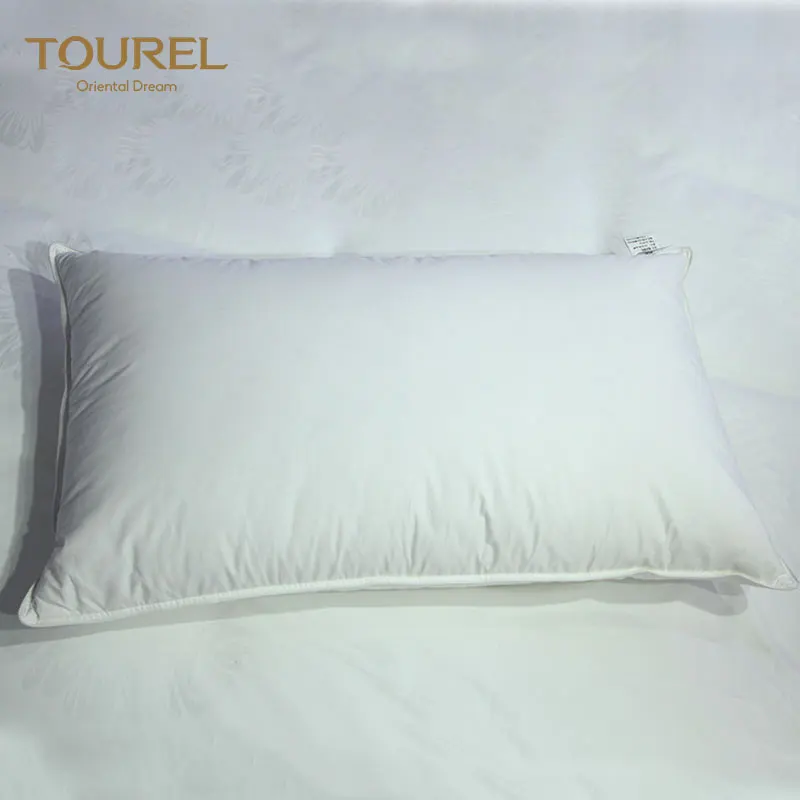 Wholesale Bed Pillow Supplier Cheap White Polyester Microfiber Filling Pillow For Hotel/hospital/home