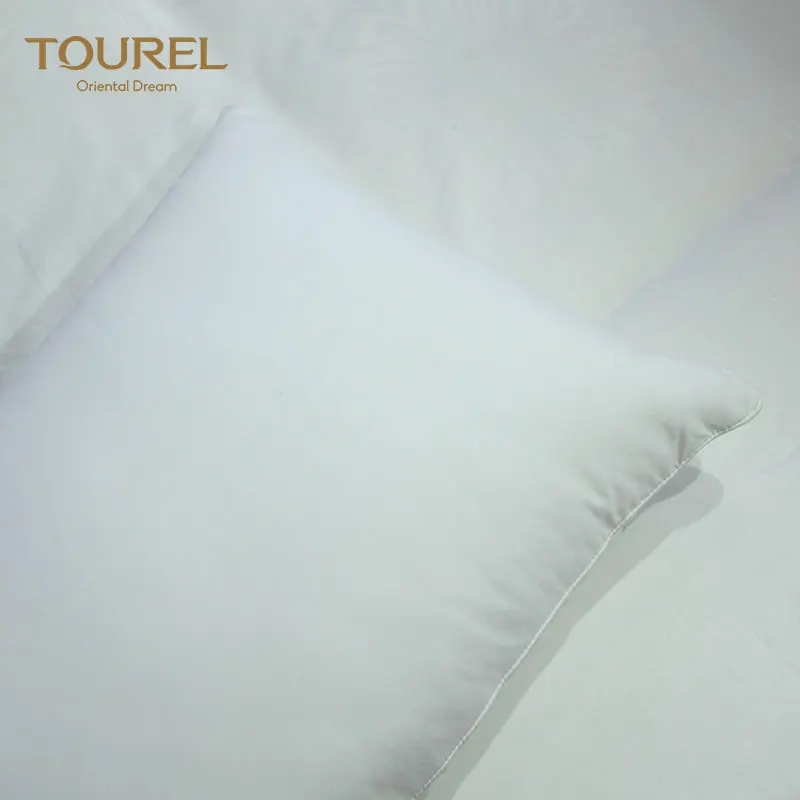 Wholesale Bed Pillow Supplier Cheap White Polyester Microfiber Filling Pillow For Hotel/hospital/home