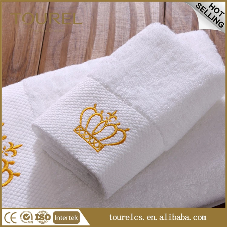 Super Soft Private Label Hotel 100% Cotton Hotel Egyptian Towel Set