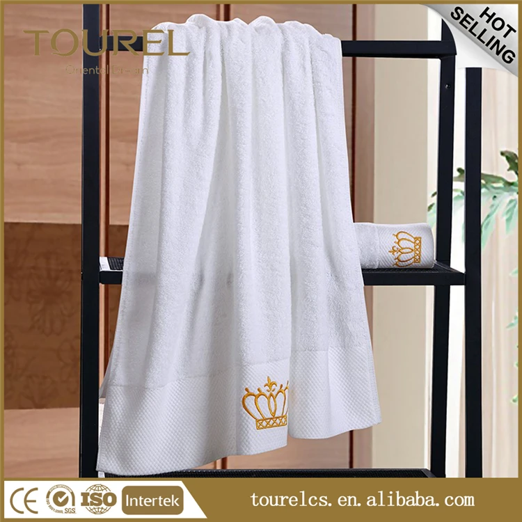 Super Soft Private Label Hotel 100% Cotton Hotel Egyptian Towel Set