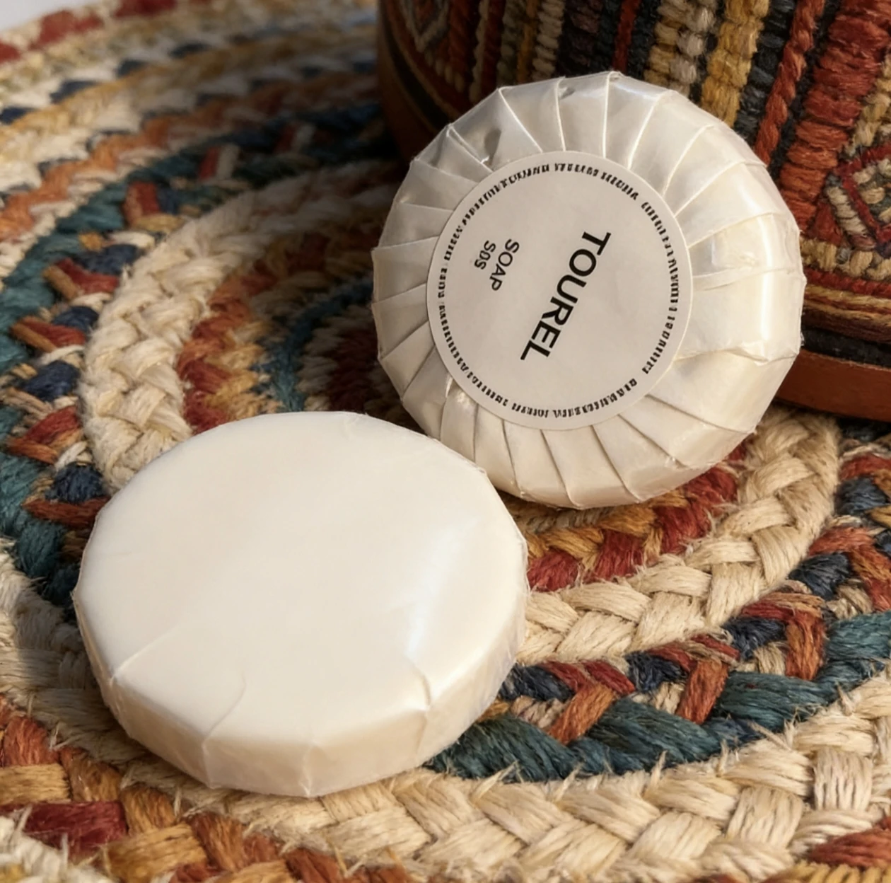 Eco Friendly Certified Bathing Soap 20g Luxury Hotel Soap With Customized Hotel Logo