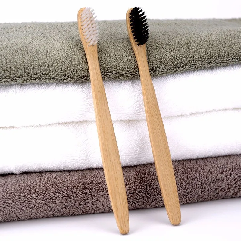 Cepillo de dientes de bambú natural 100% biodegradable, muy vendido en eBay y Hotel Supplies Hub