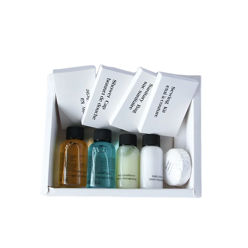 Vip Guest Amenities Gift Box Package Hotel Amenities Set