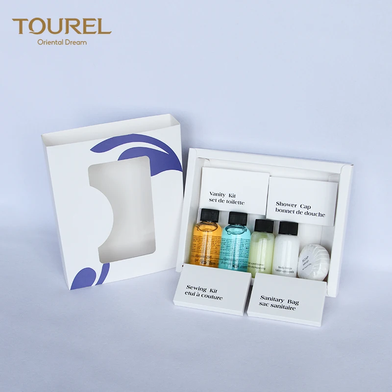 Vip Guest Amenities Gift Box Package Hotel Amenities Set