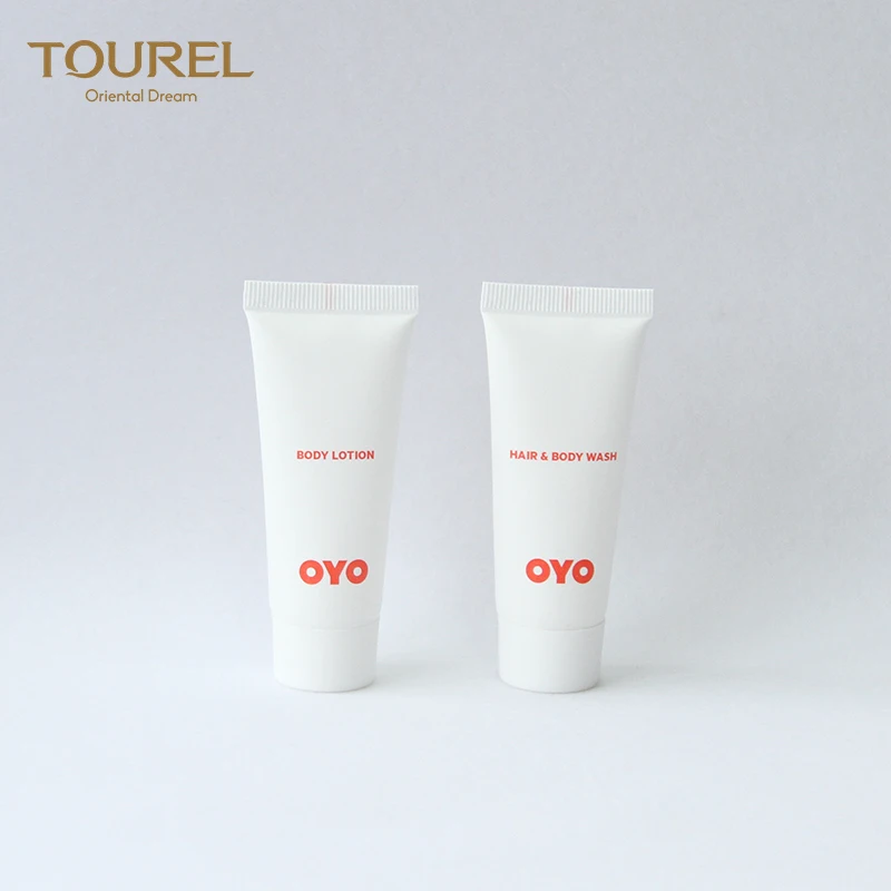 Oyo Simple Design Ванные принадлежности Шампунь для отеля и гель для душа в тубе