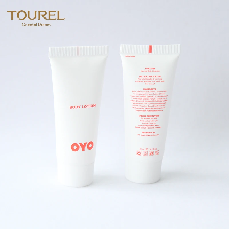 Oyo Simple Design Bathroom Accessories Shampoo For Hotel And Bath Gel Tube
