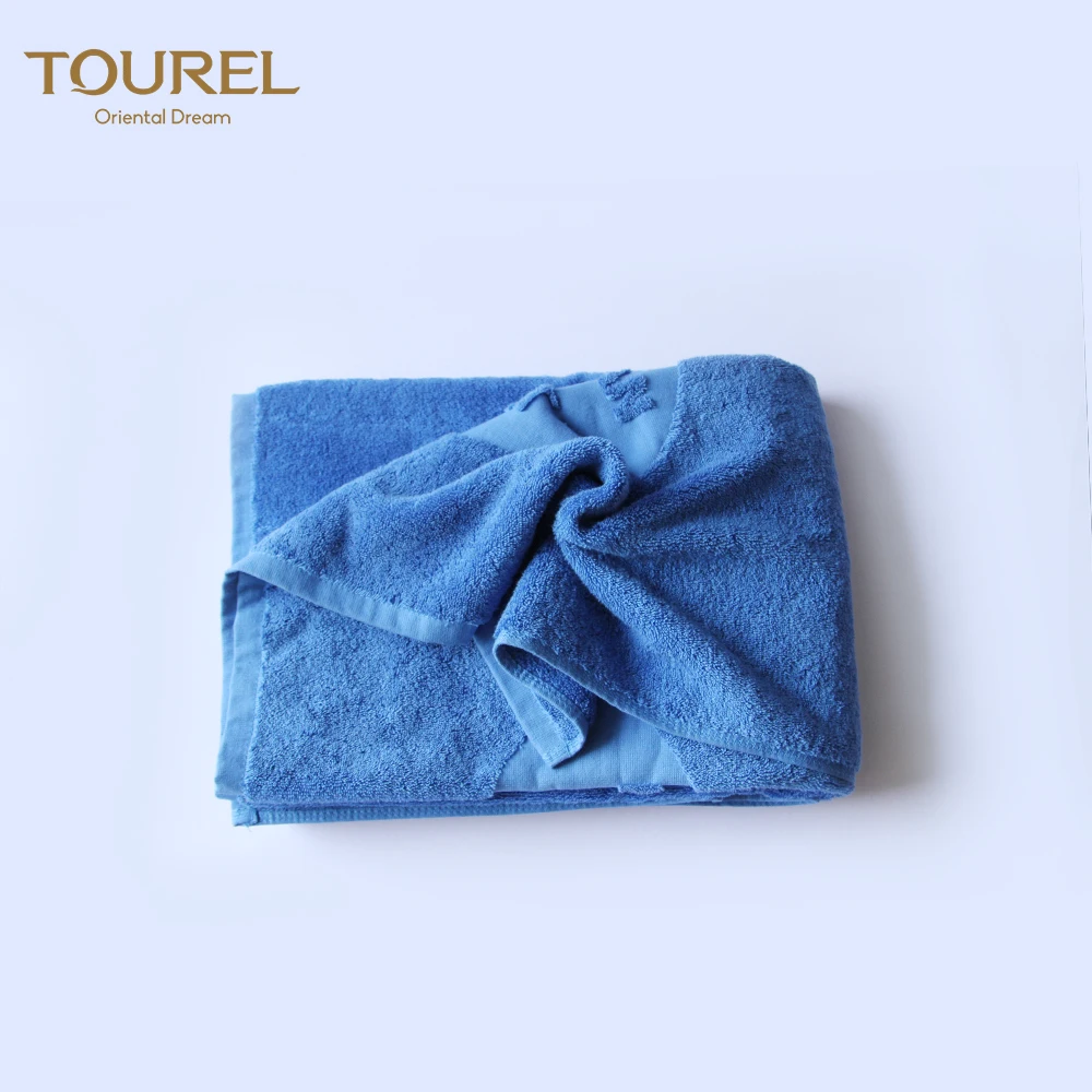 High Quality 100% Cotton Custom Print Compressed Disposable 90*180 Large Thick Waffle Beach Towel