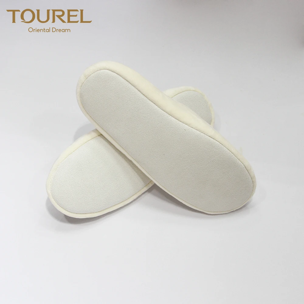 Sole Amenities Spa Leather Pu Equipment Jw Toweling Eva Artificial Marriot Embroidered Hotel Lady Luxury Bath Bathroom Slipper