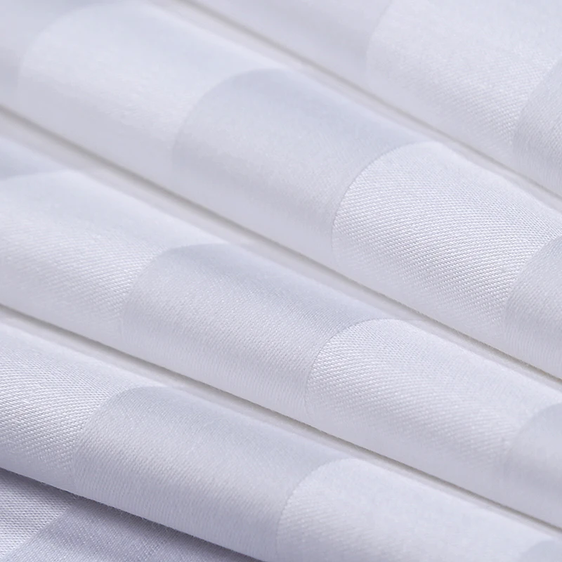 Wholesale 5 Star Luxury 100% Cotton Hotel Bedding Sets White Bed Sheets 300tc Eco-friendly All-season Wedding Four-piece Kit
