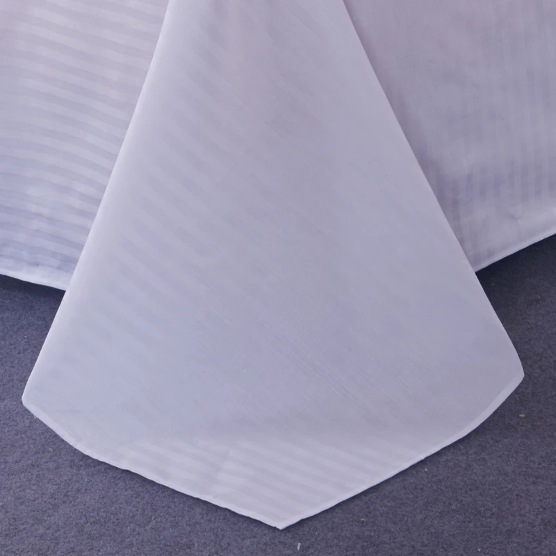 Wholesale 5 Star Luxury 100% Cotton Hotel Bedding Sets White Bed Sheets 300tc Eco-friendly All-season Wedding Four-piece Kit