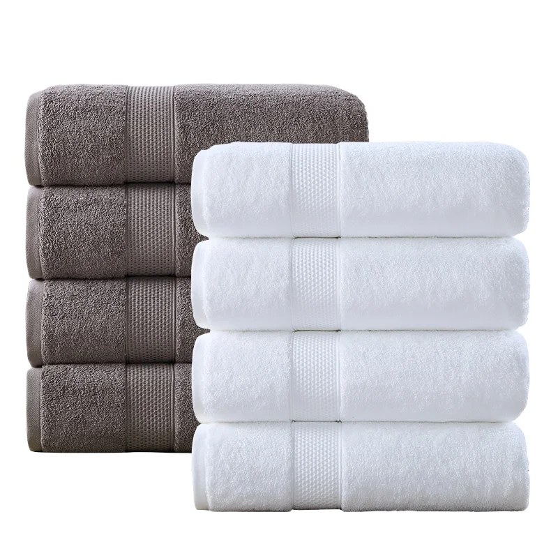 Hot Sale 80*160cm Terry Super Soft Bath Sheet 100% Cotton Hotel Resort Beach Towel Disposable Compressed Cheaper From China