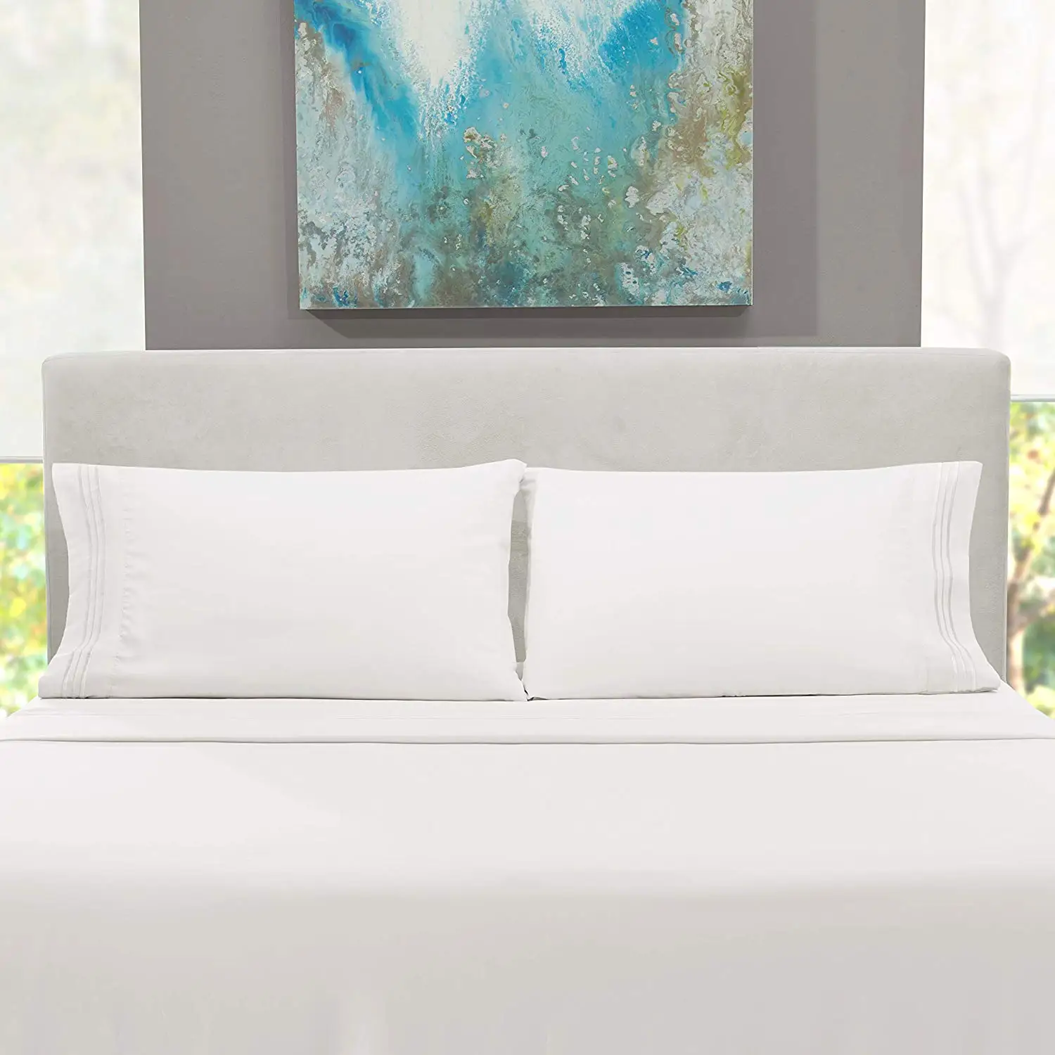 Hand Embroidered 100% Organic Cotton Luxury 300tc Eco-friendly Wearable Comforter Sets For Hotel Use