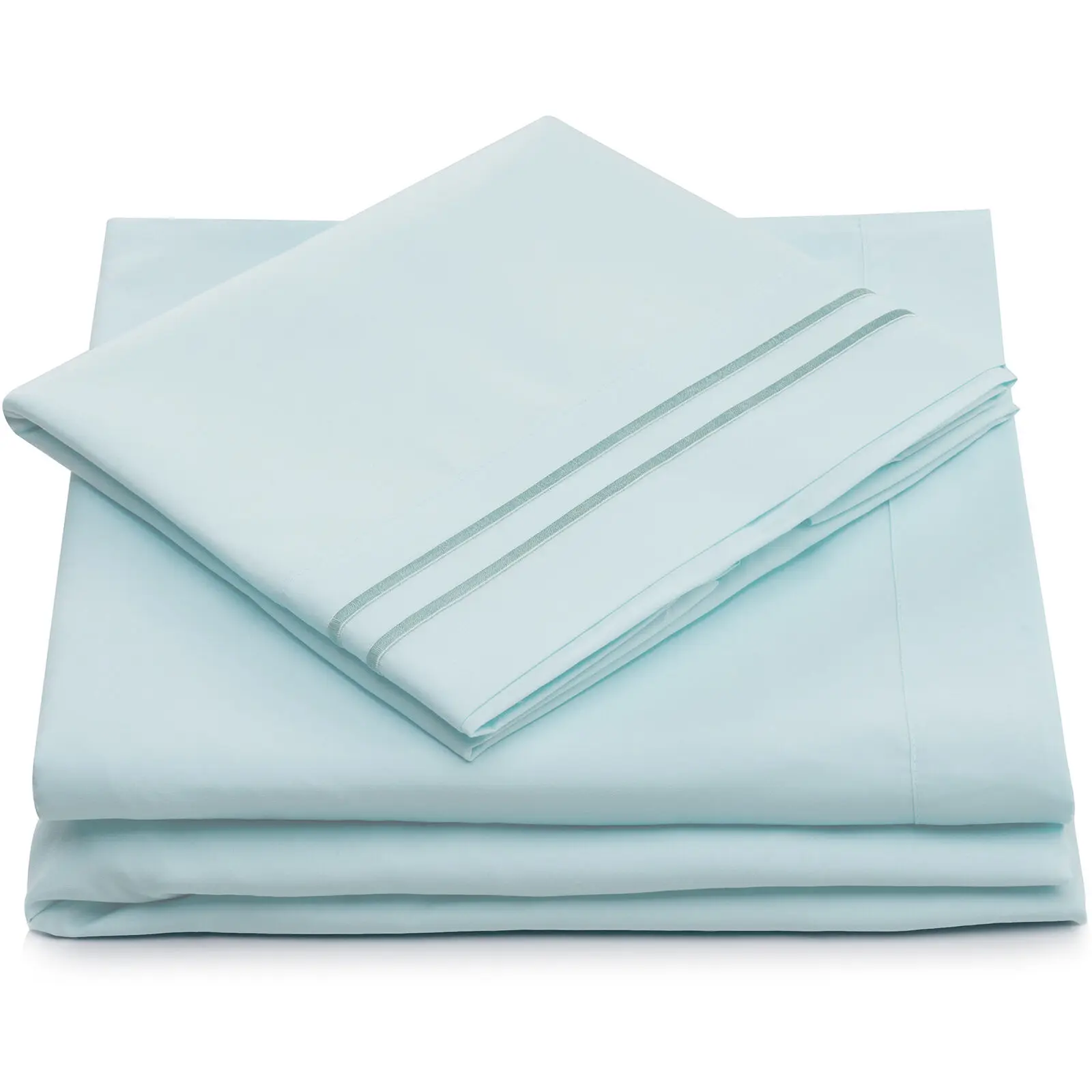 High Quality Top Grade Luxury Bedding Queen Set Solid Pattern White 100% Cotton Hotel Linen Bed Sheet 300tc Customized Wedding