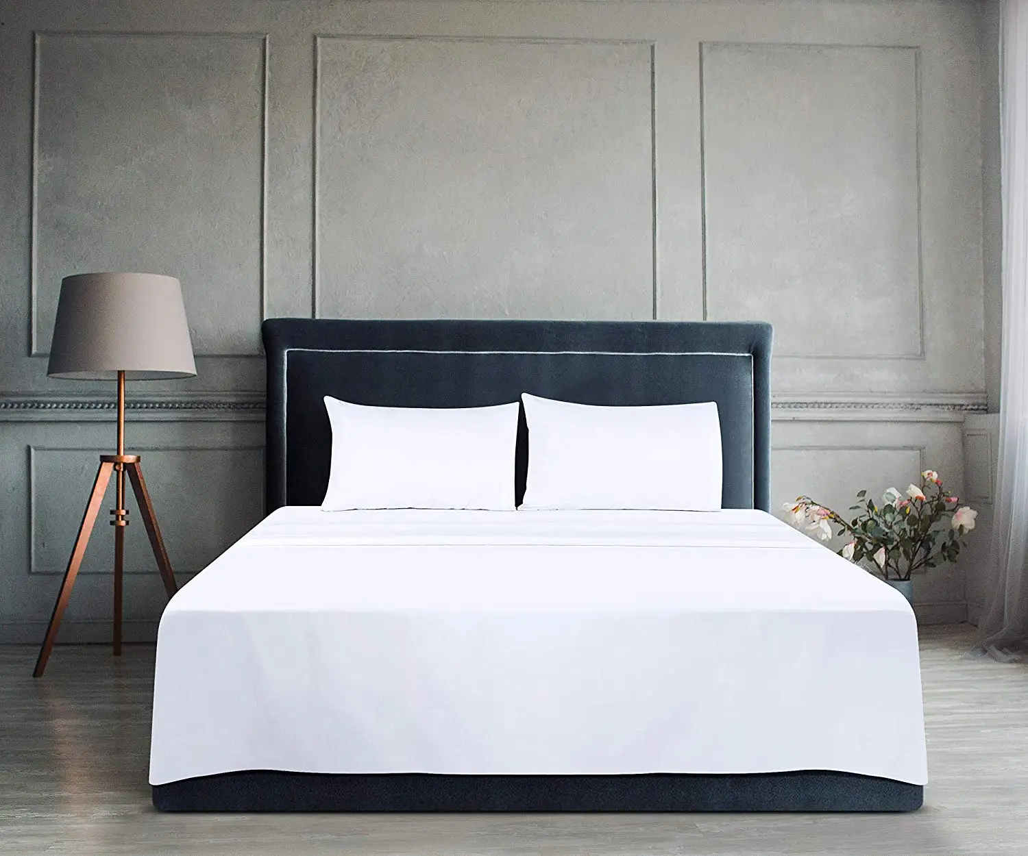 Wholesale Terry Toweling Woven Plain Polyester/cotton Satin Solid Thick Hotel Bed Sheet Customized Design China Textile