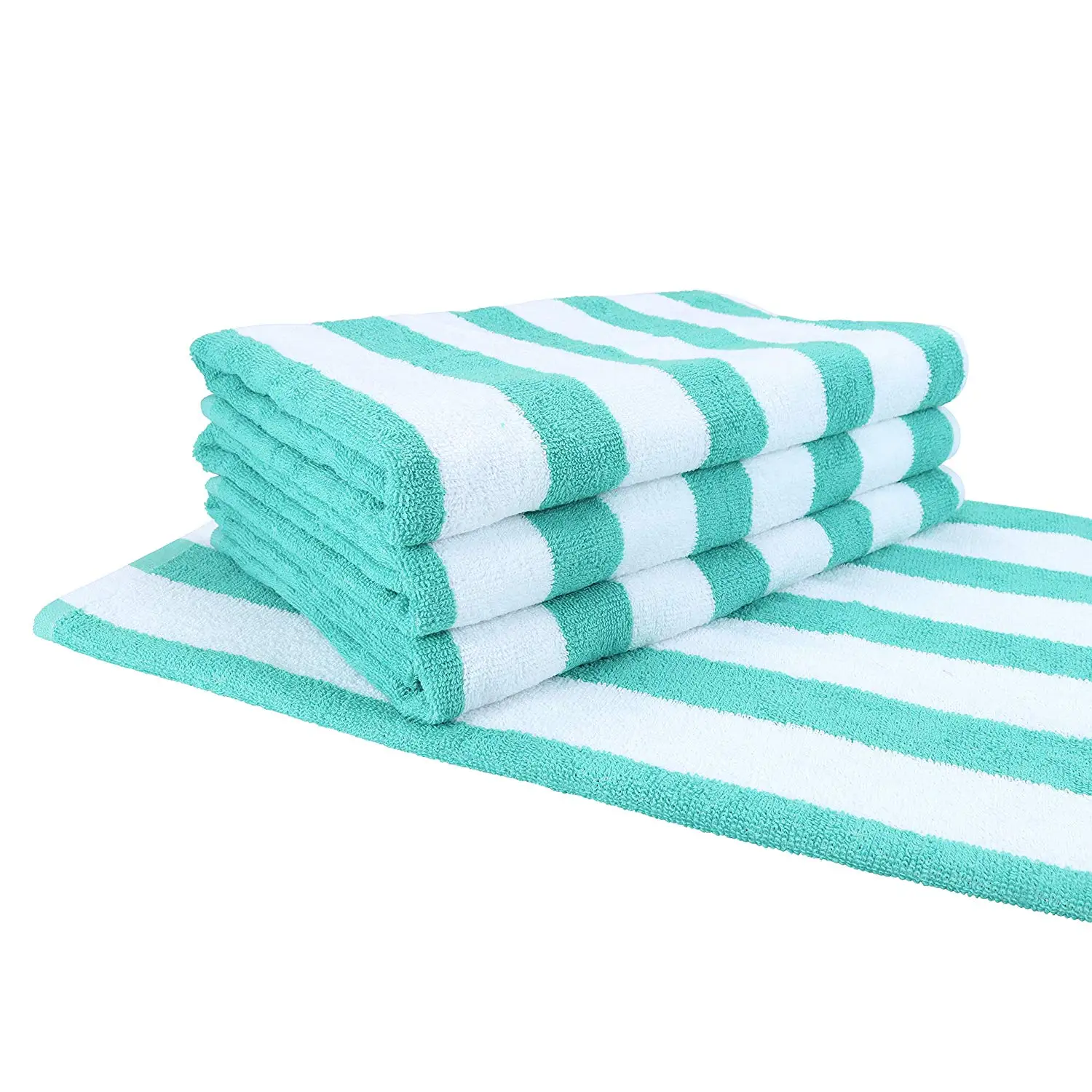 Luxury Foldable Beautiful Striped Pattern Microfiber Fabric Quick Dry Thin Colorful Custom Design Manufacturer Beach Towel Bath