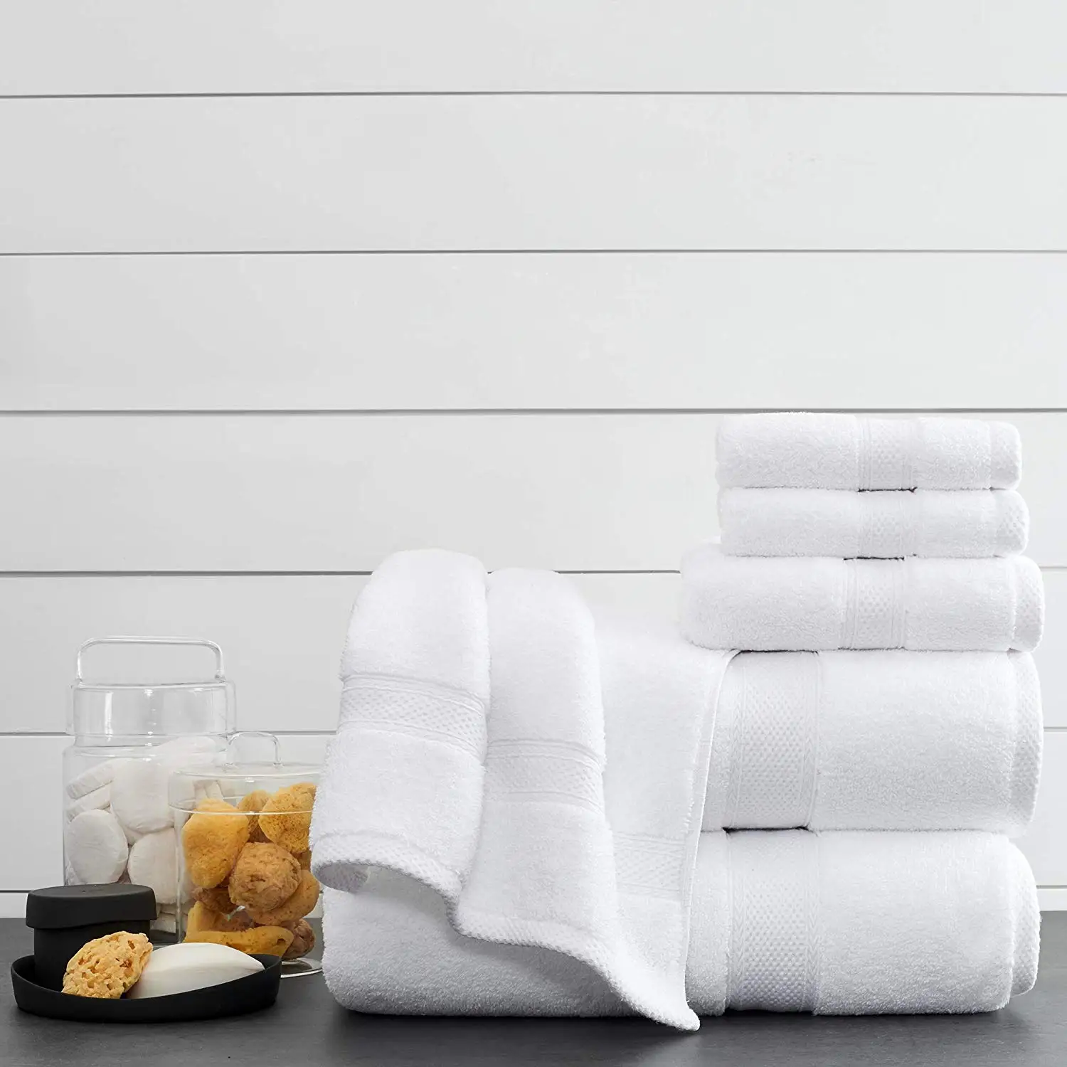 Wholesalers Hammam Luxury 100% Turkey Turkish Cotton 16s White Sets Wholesale Hotel Spa Bath Hand Towels Bathroom Towel Supplies