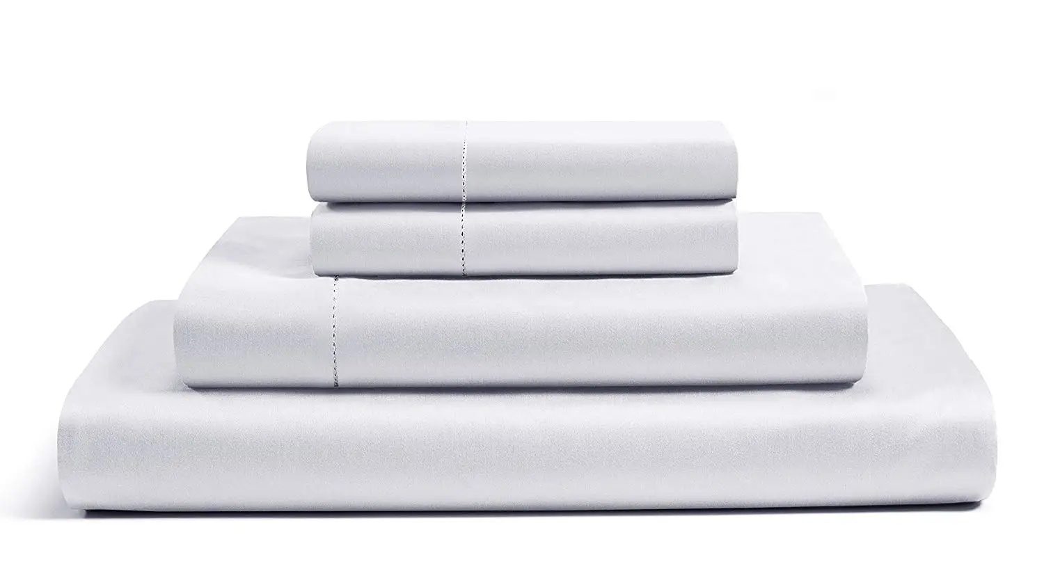 Hotel Vietnam Style Usa Standard Set Bedding Durable Longer Time Used And Strong Structure Double Bed Flat Sheet White Stripe