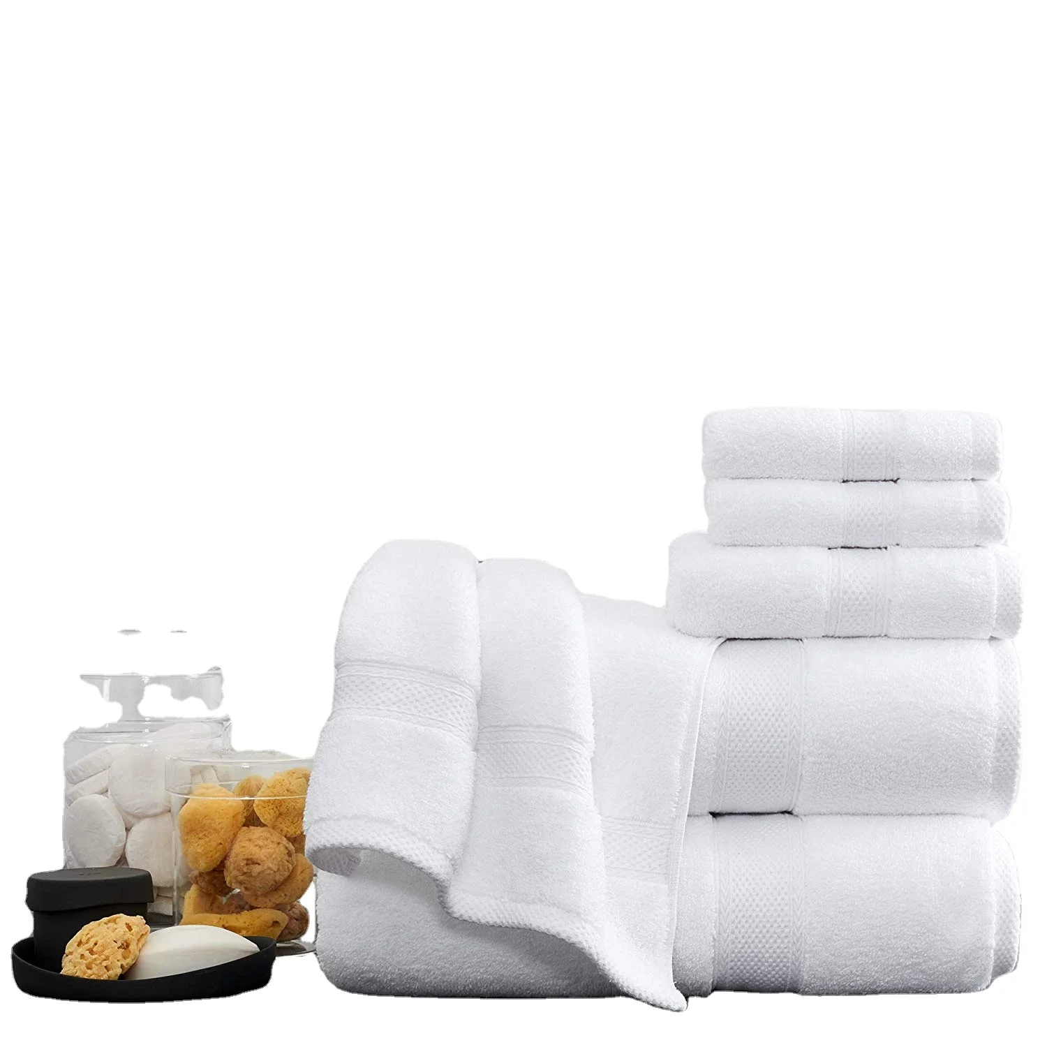 Luxury Wholesale Hotel Home White Small Personalized Hanging Fashion Guangdong Factory Compressed Colored Hand Towel Bath Towel