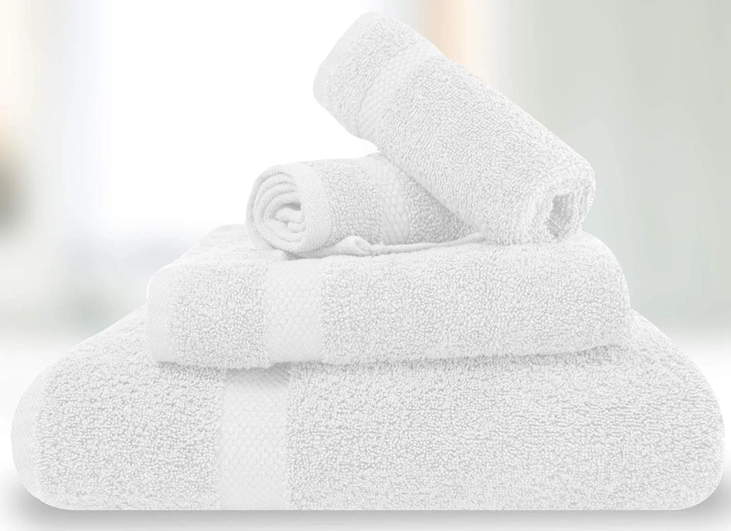 Luxury Wholesale Hotel Home White Small Personalized Hanging Fashion Guangdong Factory Compressed Colored Hand Towel Bath Towel