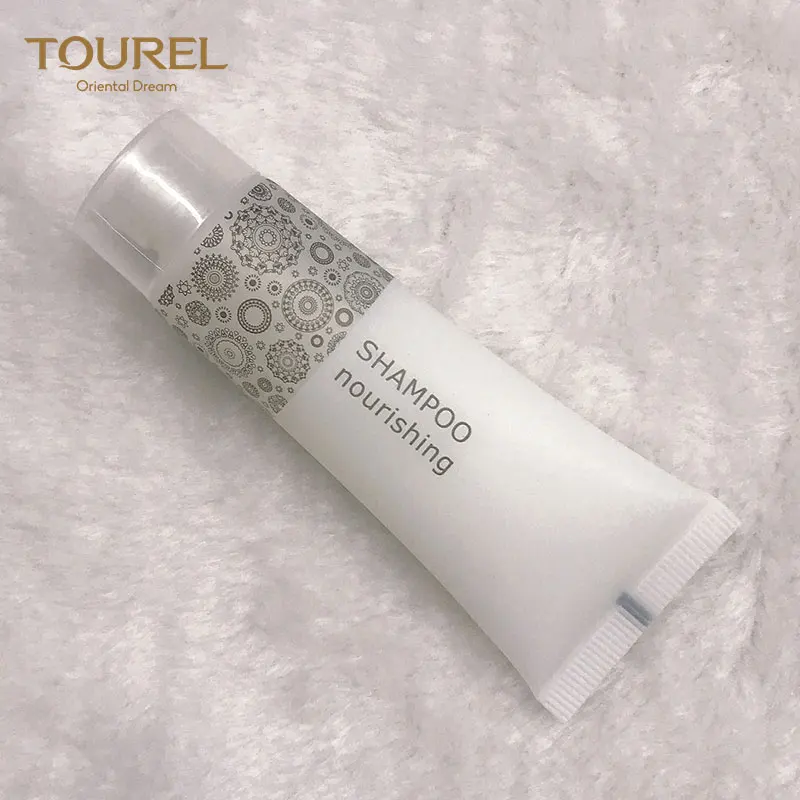 Venta al por mayor Tubo de artículos de baño desechables de alta calidad y económicos de 30ml para hotel/tubo de champú para hotel