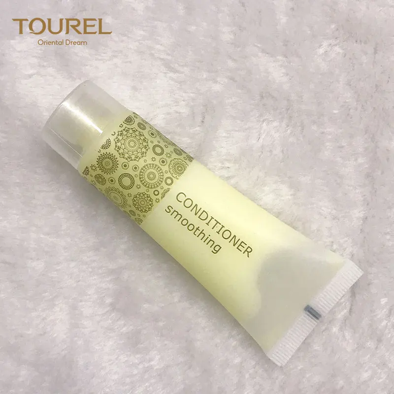 Venta al por mayor Tubo de artículos de baño desechables de alta calidad y económicos de 30ml para hotel/tubo de champú para hotel
