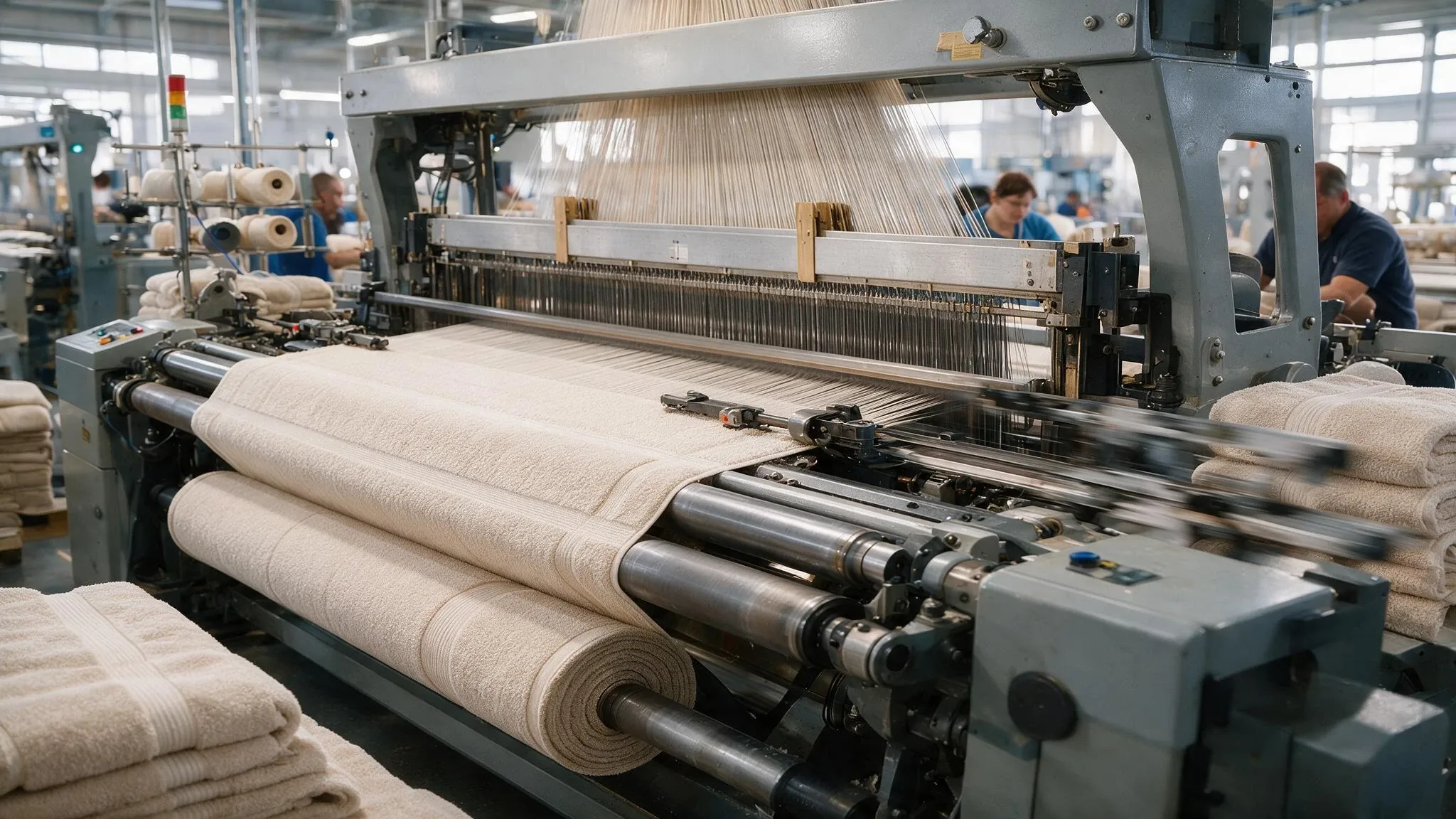Textile production line